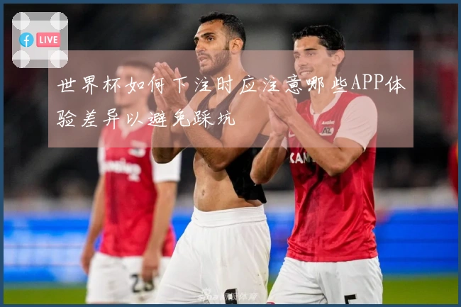 世界杯如何下注时应注意哪些APP体验差异以避免踩坑